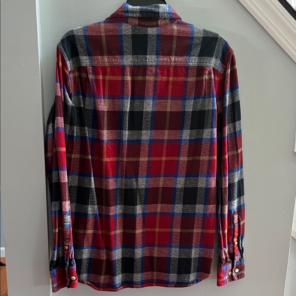 NWOT, The North Face Men's Multicolor Plaid Shirt - Picture 4 of 5